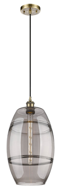 Ballston Mini Pendant Antique Brass Finish
