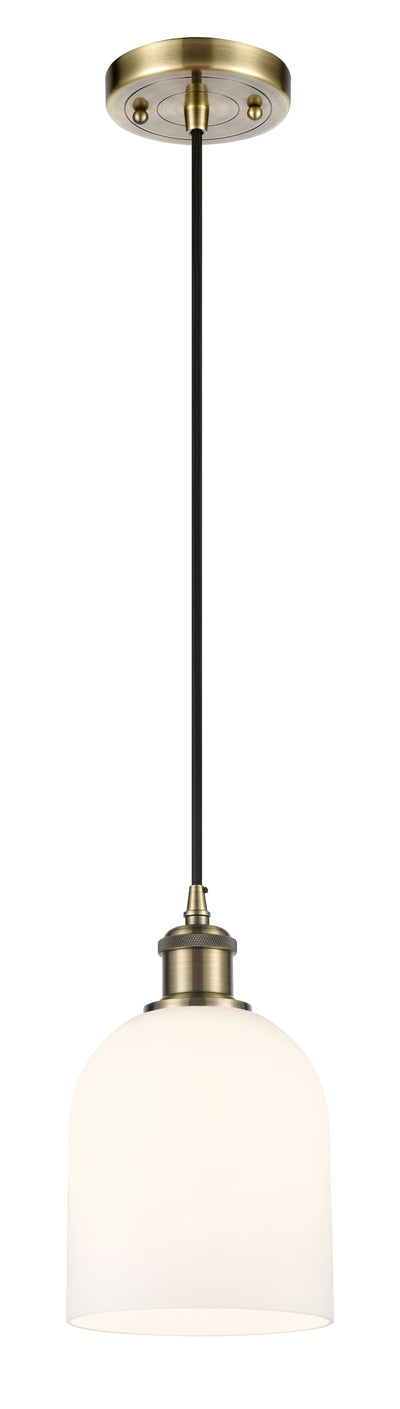 Ballston Mini Pendant Antique Brass Finish