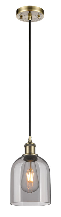 Ballston Mini Pendant Antique Brass Finish