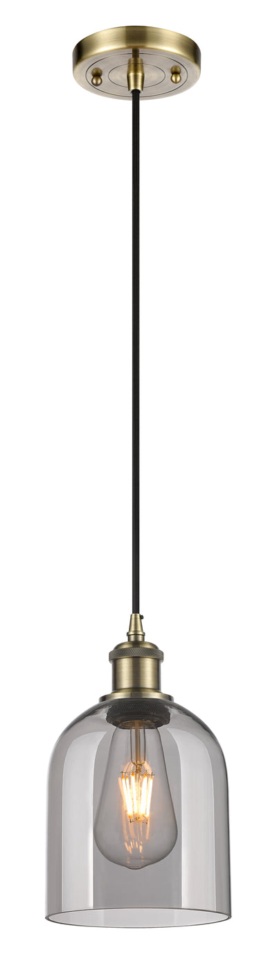 Ballston Mini Pendant Antique Brass Finish