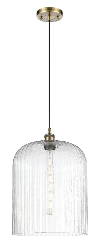 Ballston Mini Pendant Antique Brass Finish