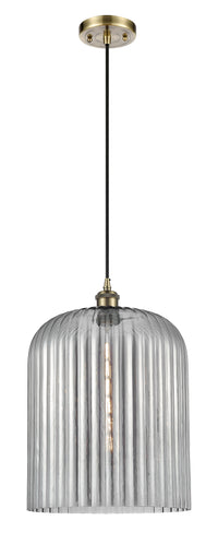 Ballston Mini Pendant Antique Brass Finish
