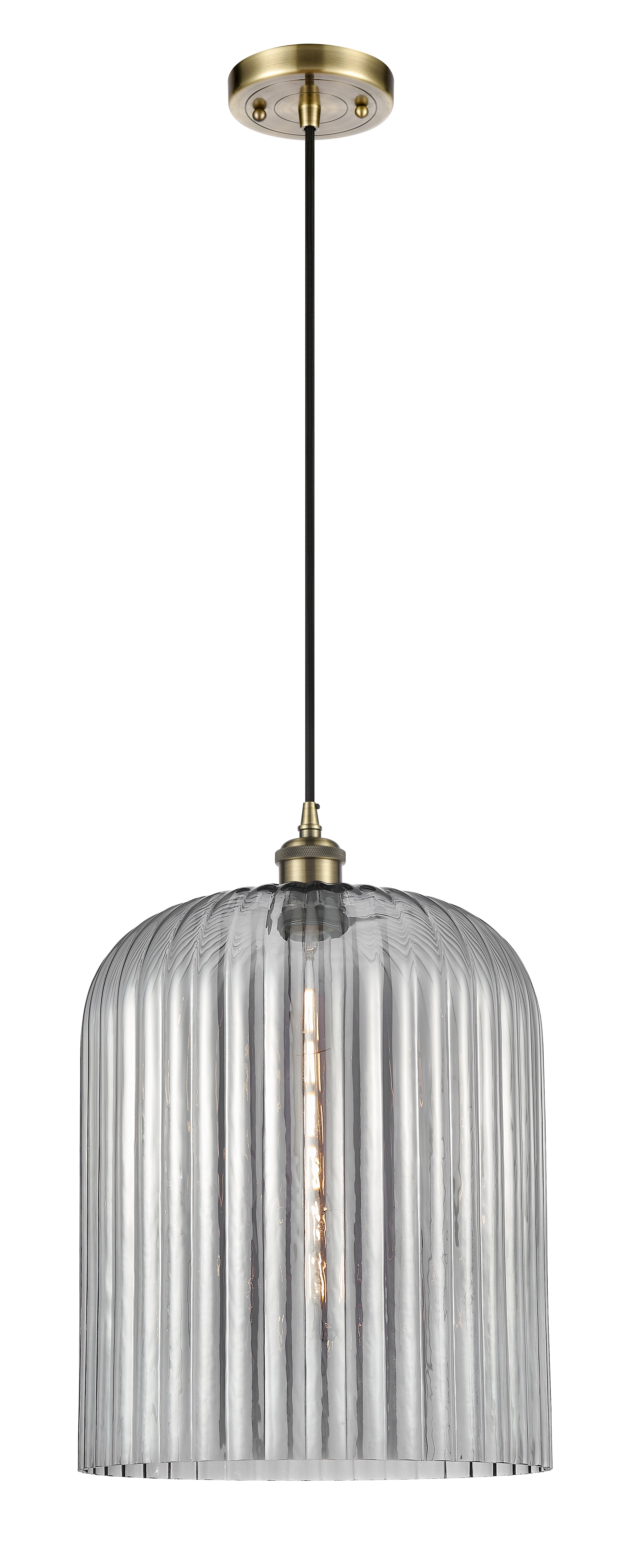 Ballston Mini Pendant Antique Brass Finish