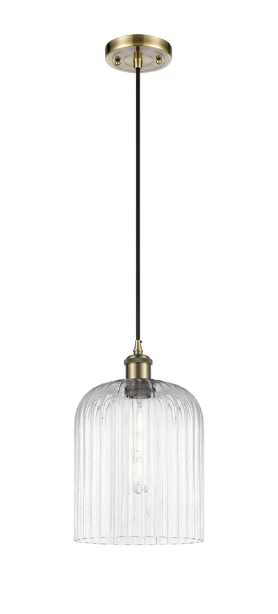 Ballston Mini Pendant Antique Brass 5 Inch