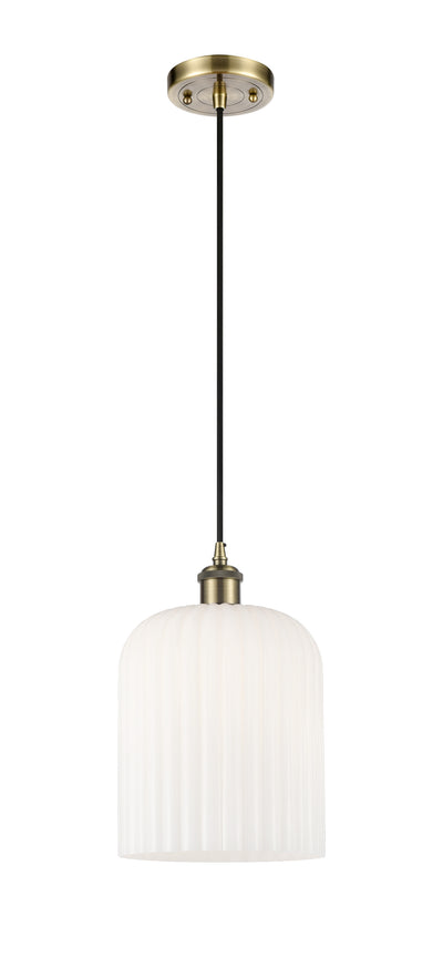 Ballston Mini Pendant Antique Brass 5 Inch