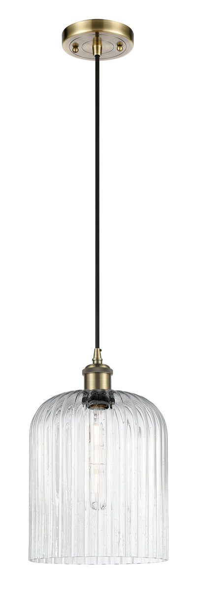 Ballston Mini Pendant Antique Brass 5 Inch