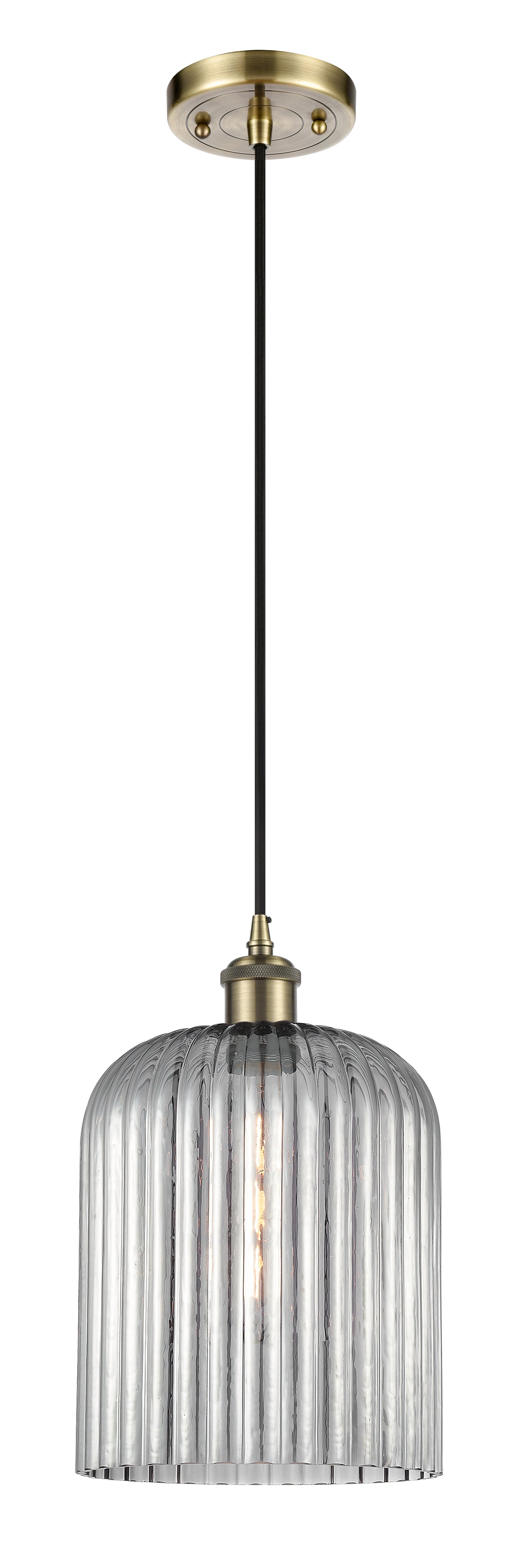 Ballston Mini Pendant Antique Brass 5 Inch