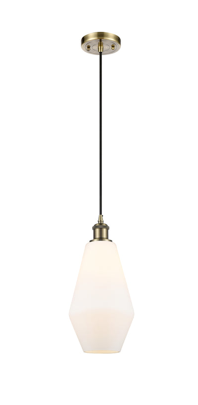 Ballston Mini Pendant Antique Brass Finish