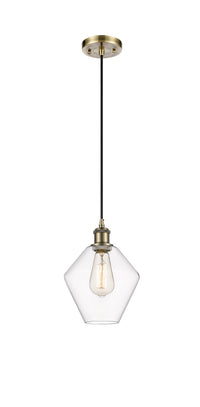 Ballston Mini Pendant Antique Brass Finish