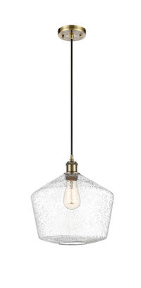 Ballston Mini Pendant Antique Brass 12 Inch