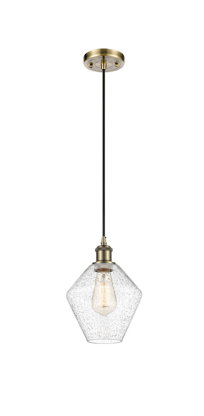 Ballston Mini Pendant Antique Brass Finish