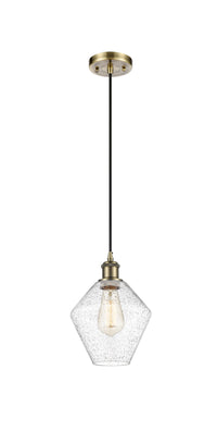 Ballston Mini Pendant Antique Brass Finish