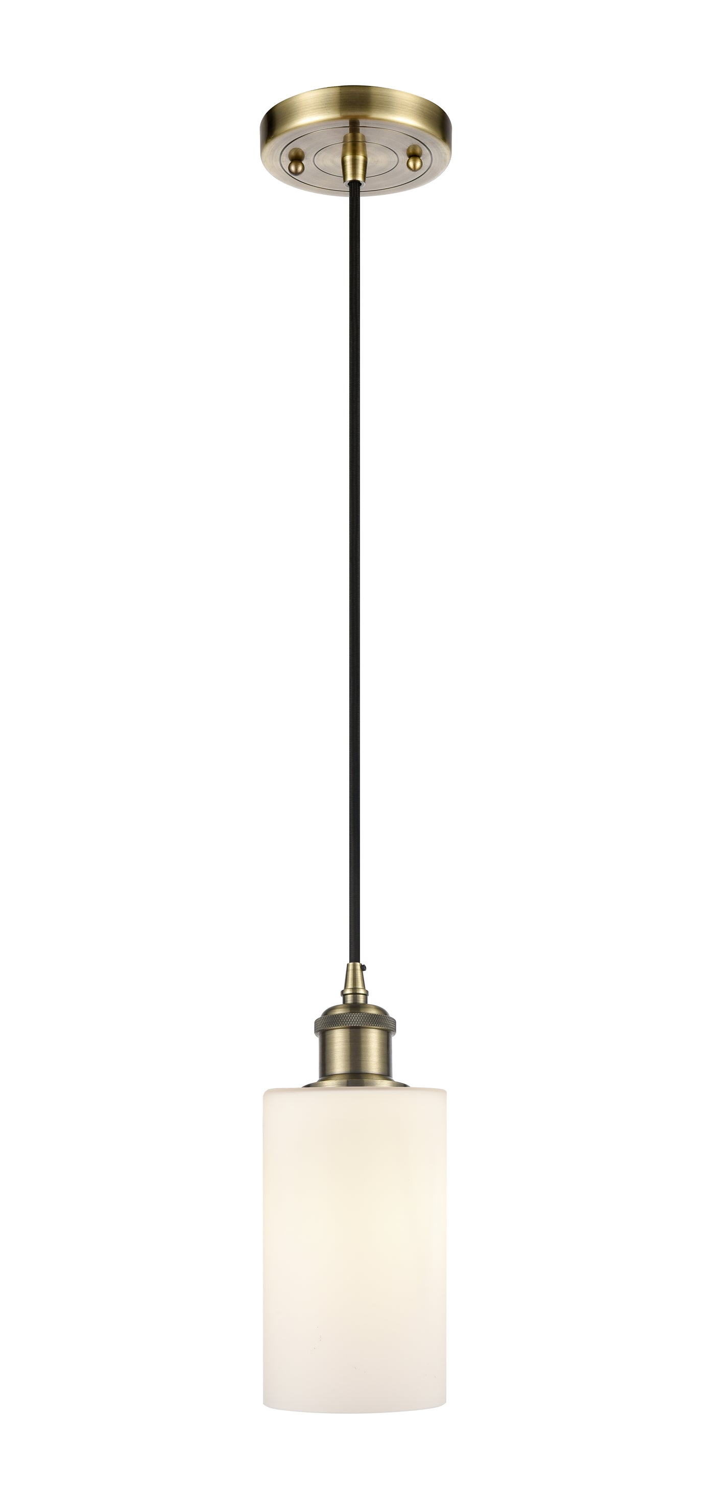Ballston Mini Pendant Antique Brass