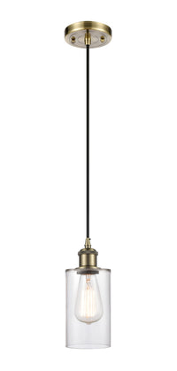 Ballston Mini Pendant Antique Brass Finish
