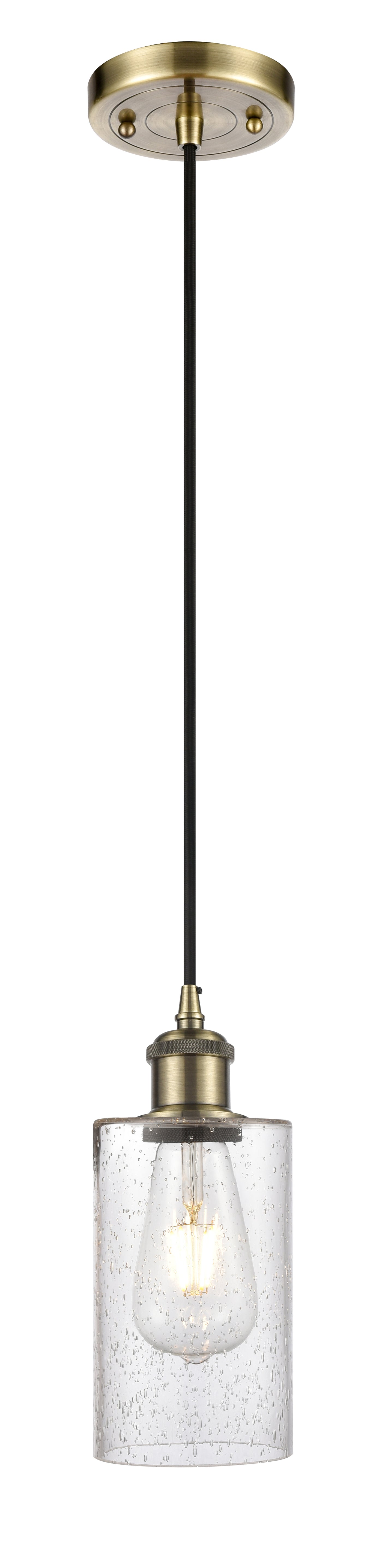 Ballston Mini Pendant Antique Brass