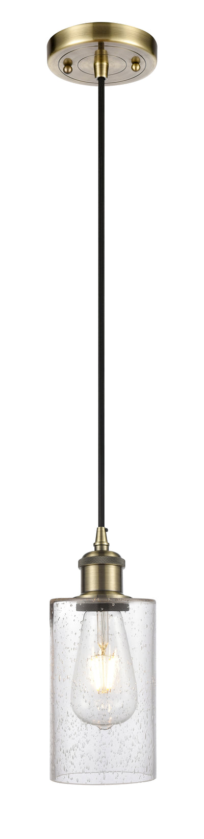 Ballston Mini Pendant Antique Brass