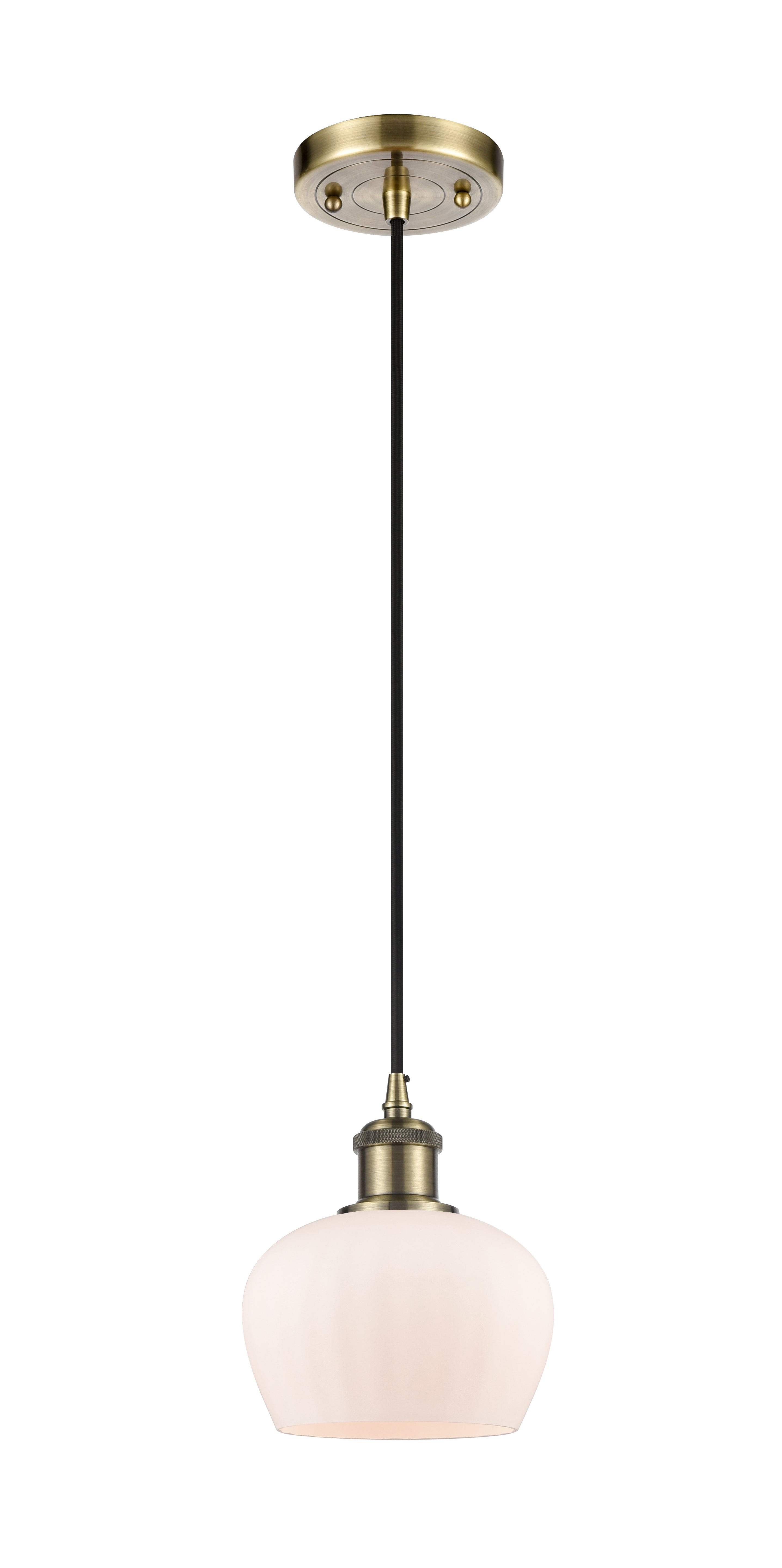 Ballston Mini Pendant Antique Brass