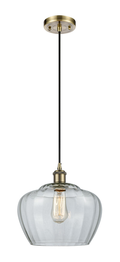 Ballston Mini Pendant Antique Brass Steel