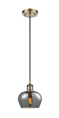 Ballston Mini Pendant Antique Brass Finish
