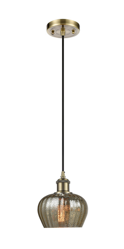 Ballston Mini Pendant Antique Brass