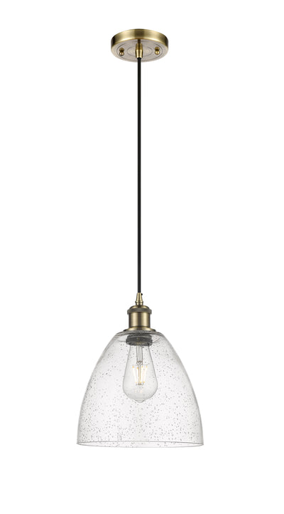 Ballston Mini Pendant Antique Brass Finish