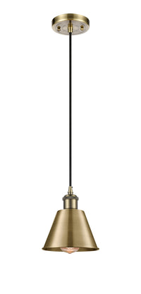 Ballston Mini Pendant Antique Brass Cast