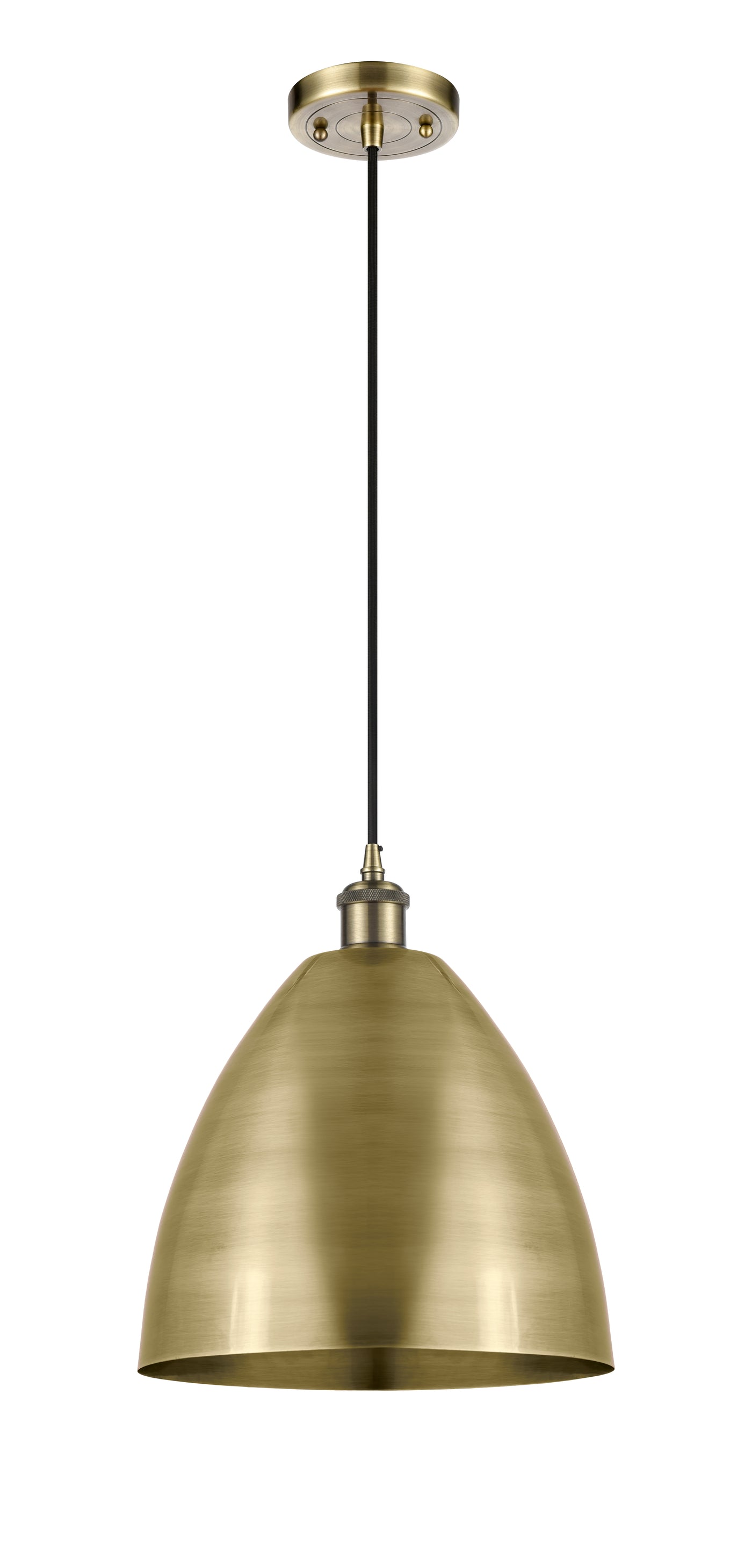 Ballston Mini Pendant Antique Brass Finish