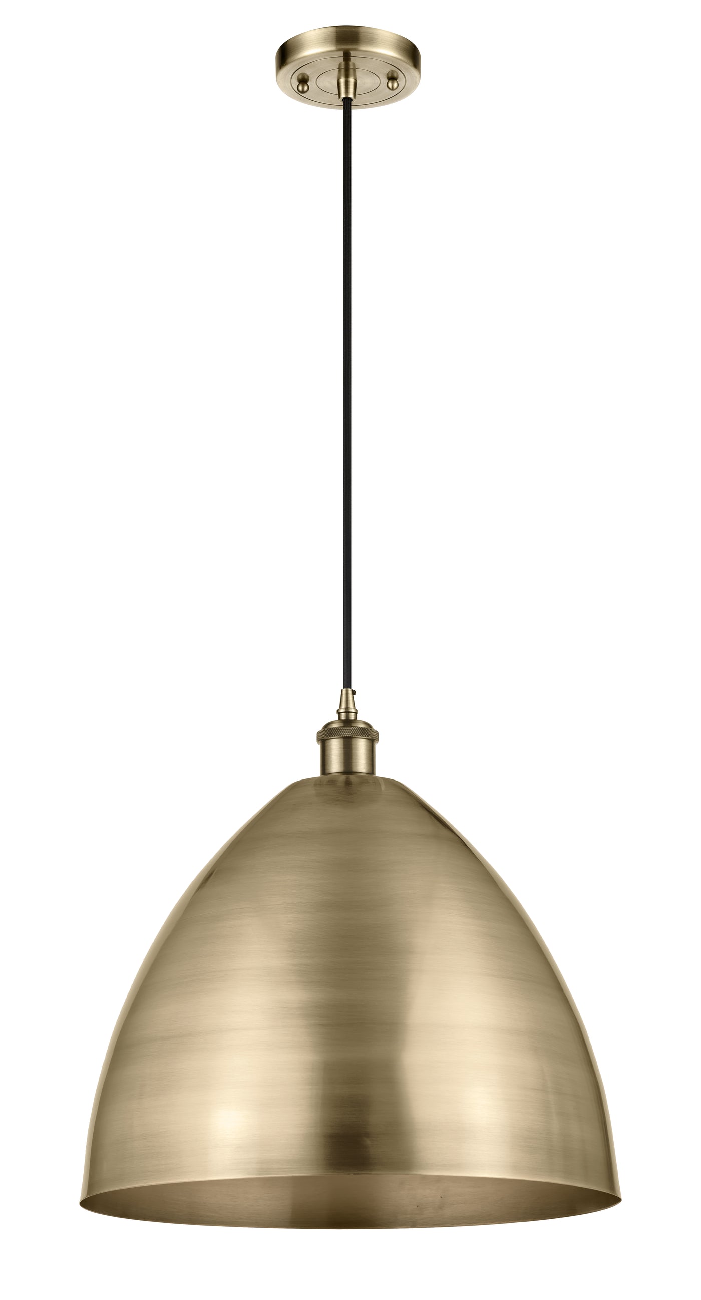 Ballston Mini Pendant Cast Brass Antique