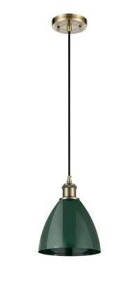 Ballston Mini Pendant Antique Brass Finish