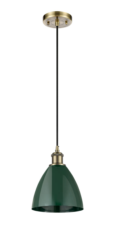 Ballston Mini Pendant Cast Brass Antique