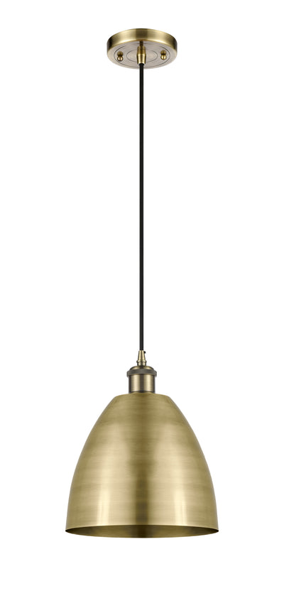 Ballston Mini Pendant Antique Brass Finish