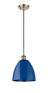 Ballston Mini Pendant Antique Brass Finish