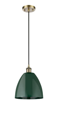 Ballston Mini Pendant Antique Brass Finish