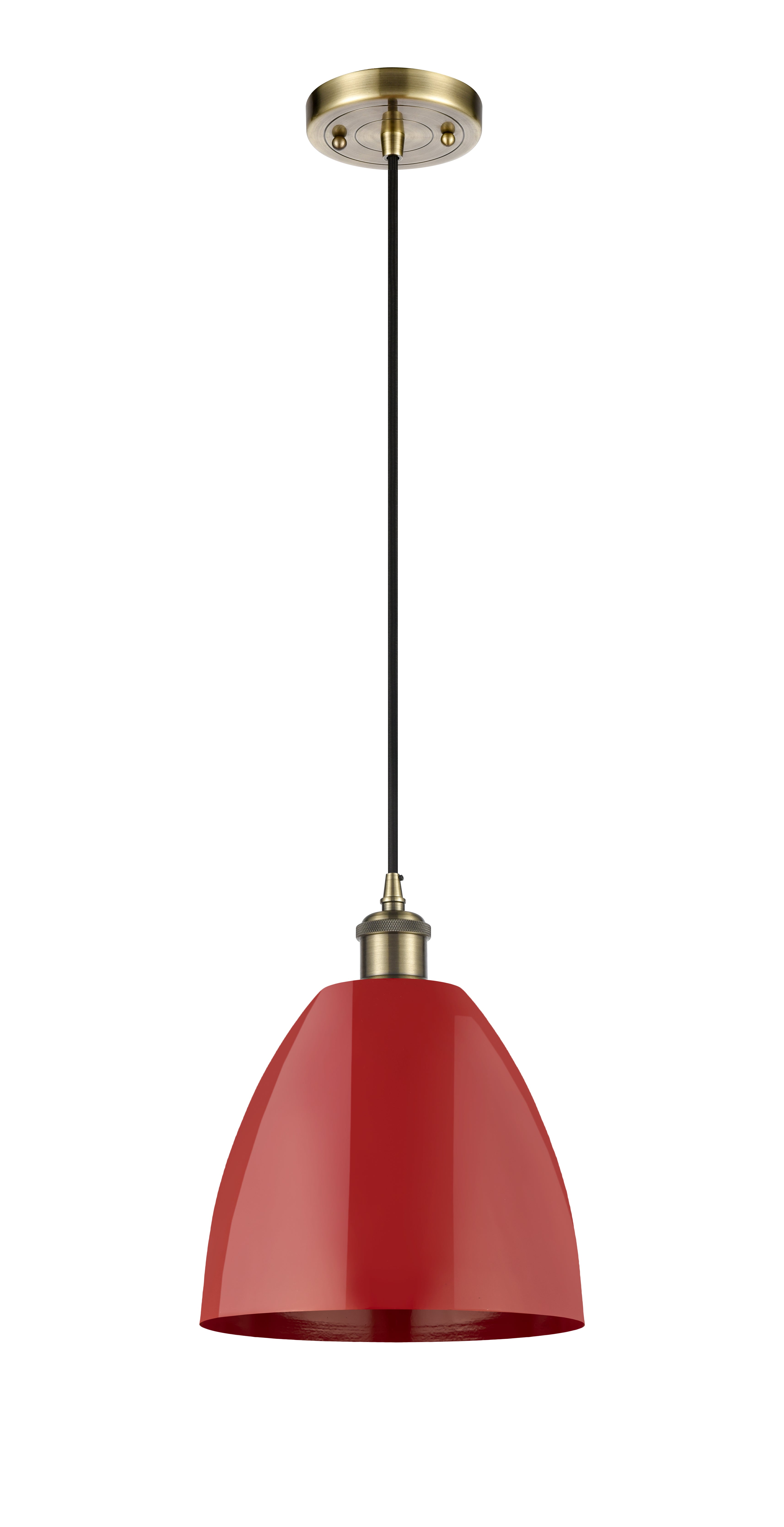 Ballston Mini Pendant Antique Brass Cast