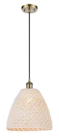 Ballston Mini Pendant Antique Brass Cast