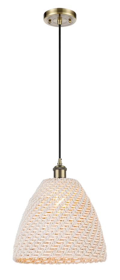 Ballston Mini Pendant Antique Brass Cast