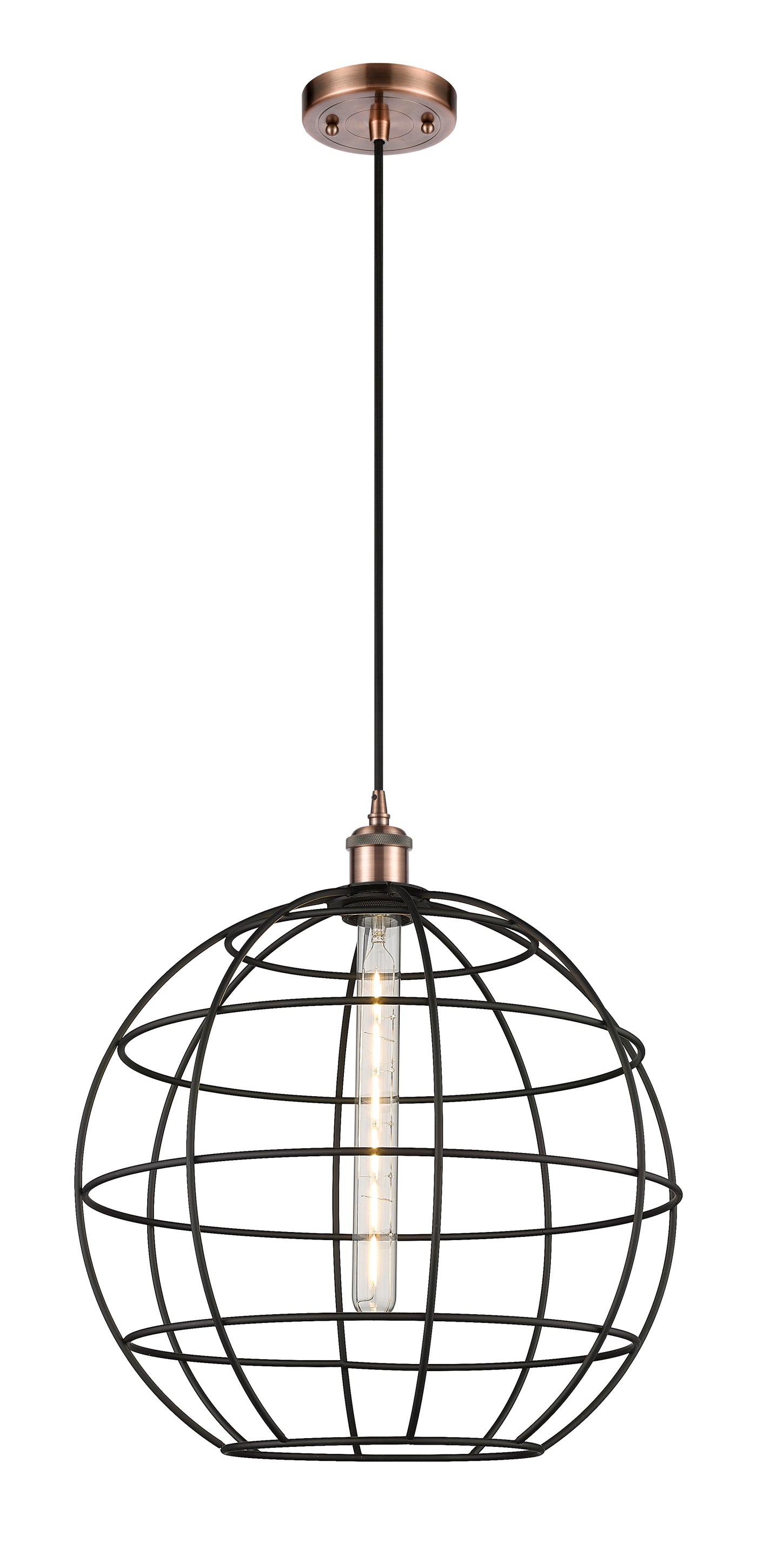 Ballston Mini Pendant Antique Brass
