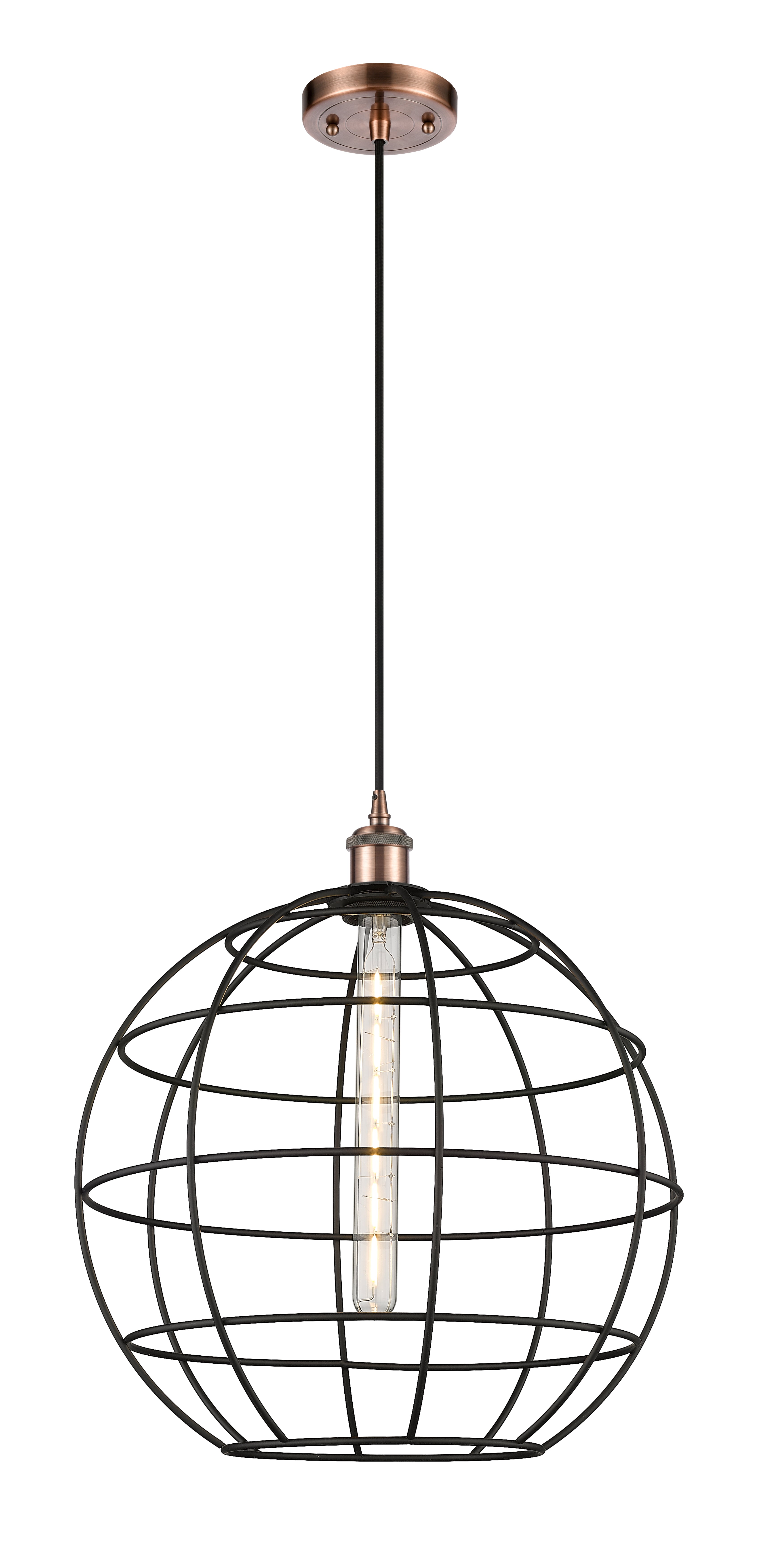 Ballston Mini Pendant Antique Brass