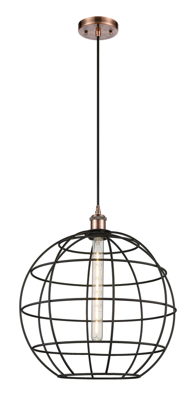 Ballston Mini Pendant Antique Brass