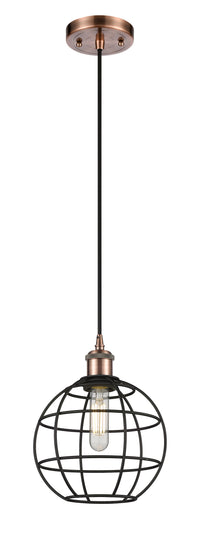 Ballston Mini Pendant Antique Brass Dimmable
