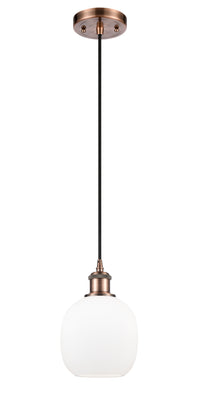 Ballston Mini Pendant Antique Brass Finish