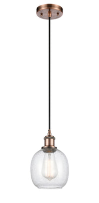 Ballston Mini Pendant Antique Brass Finish