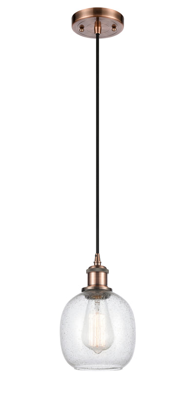 Ballston Mini Pendant Antique Brass Finish