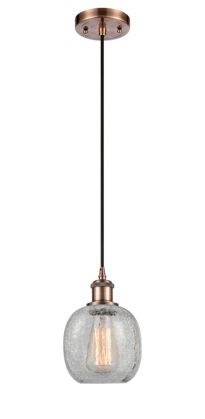 Ballston Mini Pendant Antique Brass Finish