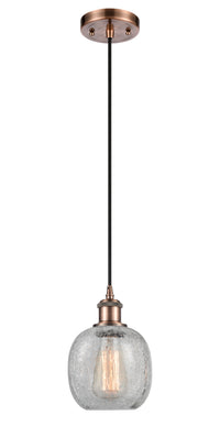 Ballston Mini Pendant Antique Brass Finish