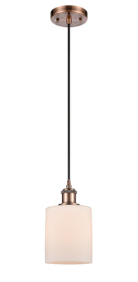 Ballston Mini Pendant Antique Brass Finish