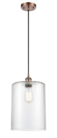 Ballston Mini Pendant Antique Brass 9 Inch