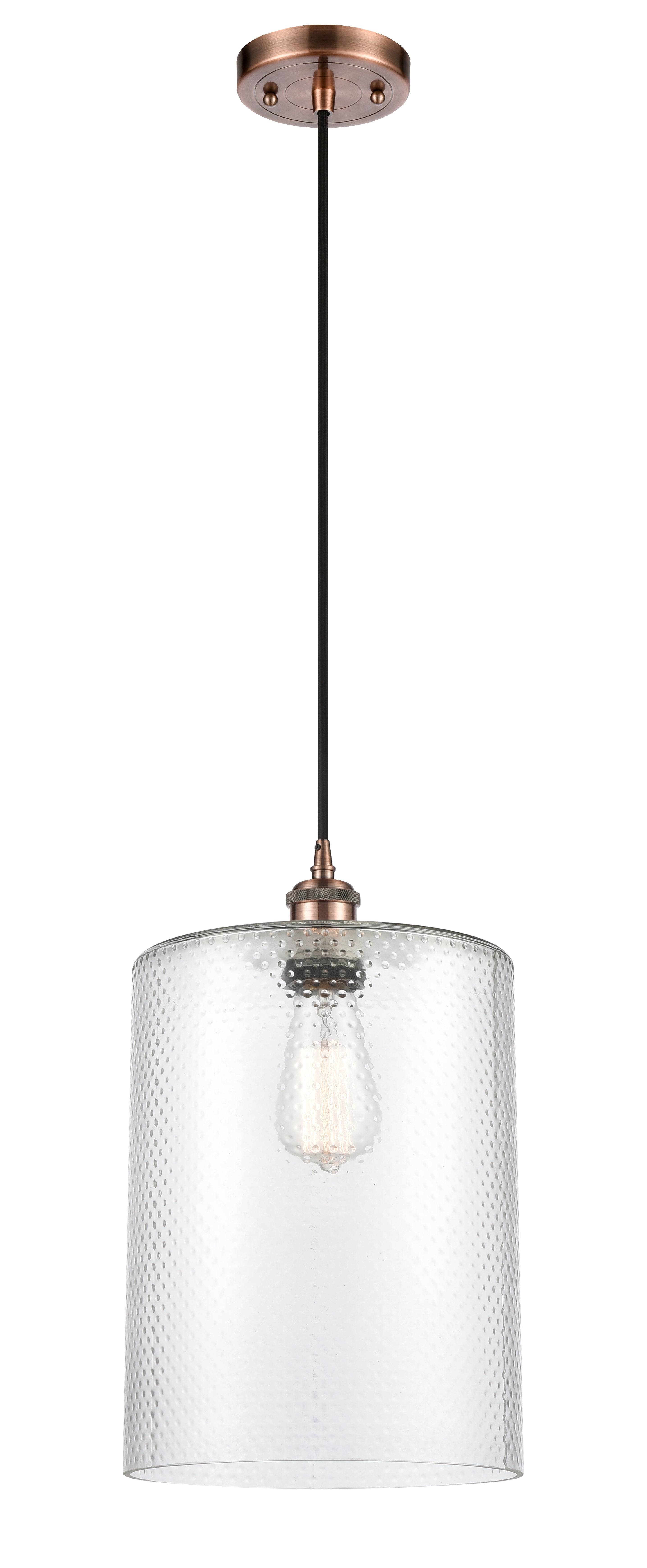 Ballston Mini Pendant Antique Brass Finish