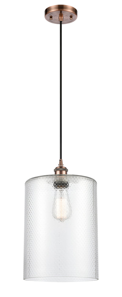 Ballston Mini Pendant Antique Brass Finish