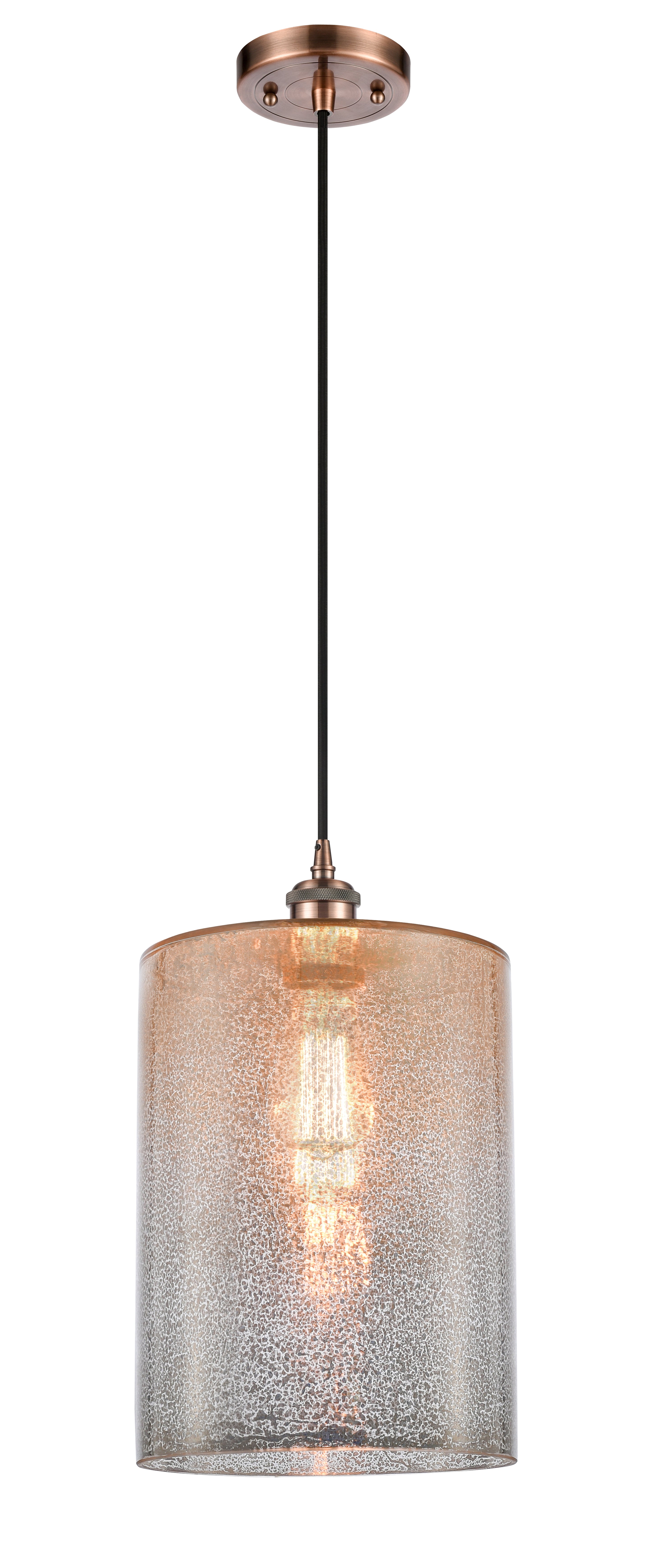 Ballston Mini Pendant Antique Brass Finish